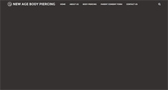 Desktop Screenshot of newagepiercing.com